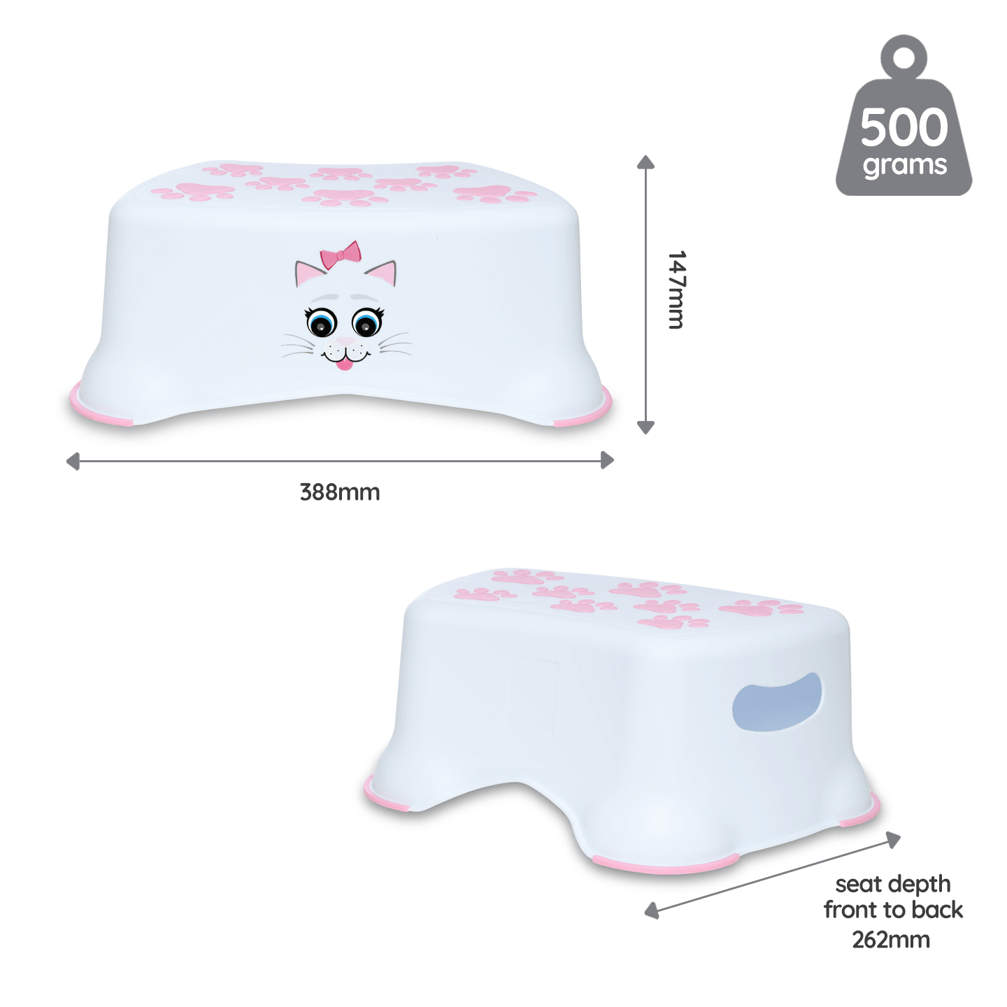 My Carry Potty  Step Stool kisgyerek fellépő cica,dino,katica,méhecske