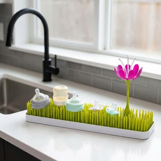 Boon Patch szárító + Boon Stem magenta szettben - BBLOVE | Bababolt és webshop