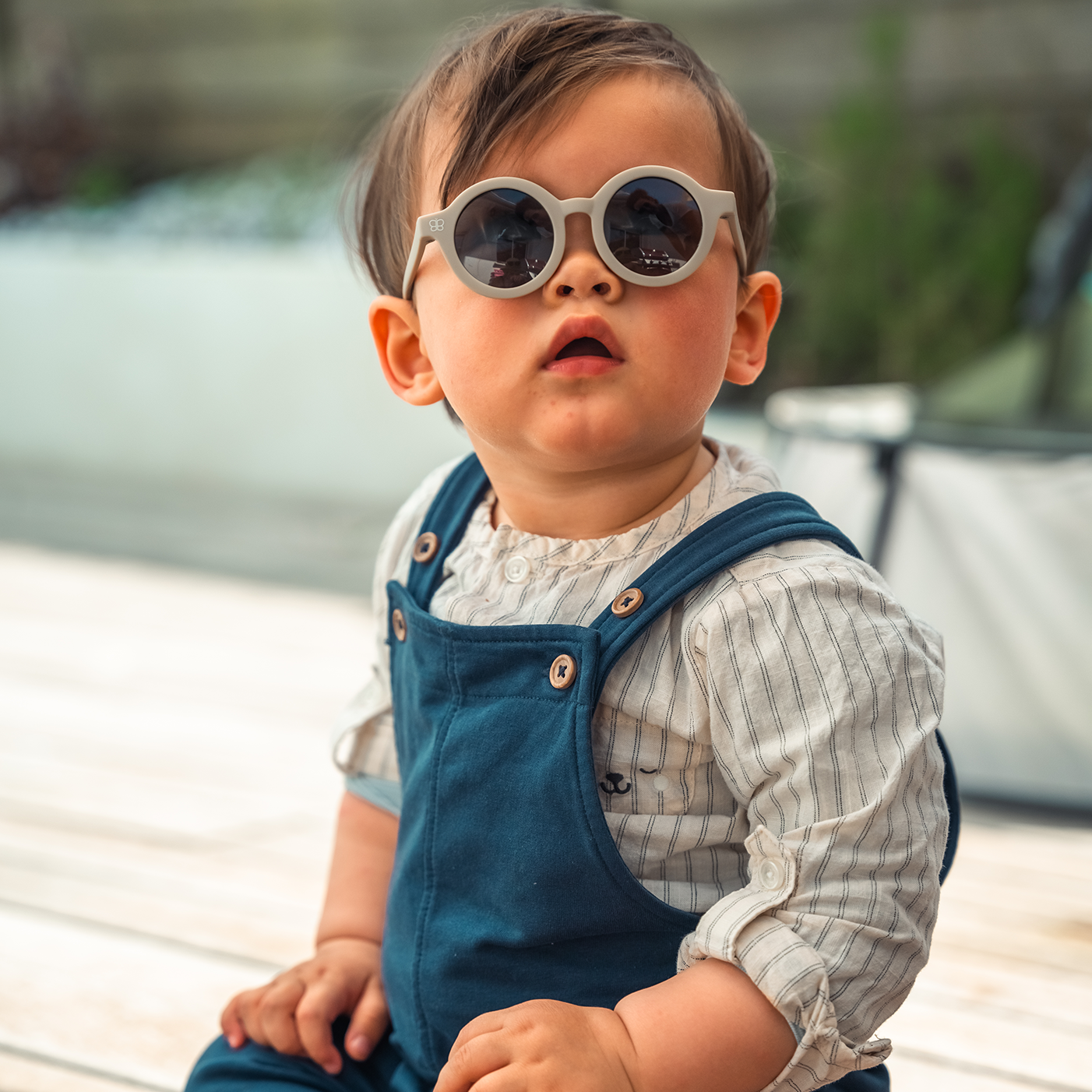 Bblüv Sölar mini kerek baba napszemüveg sand,dusk,navy