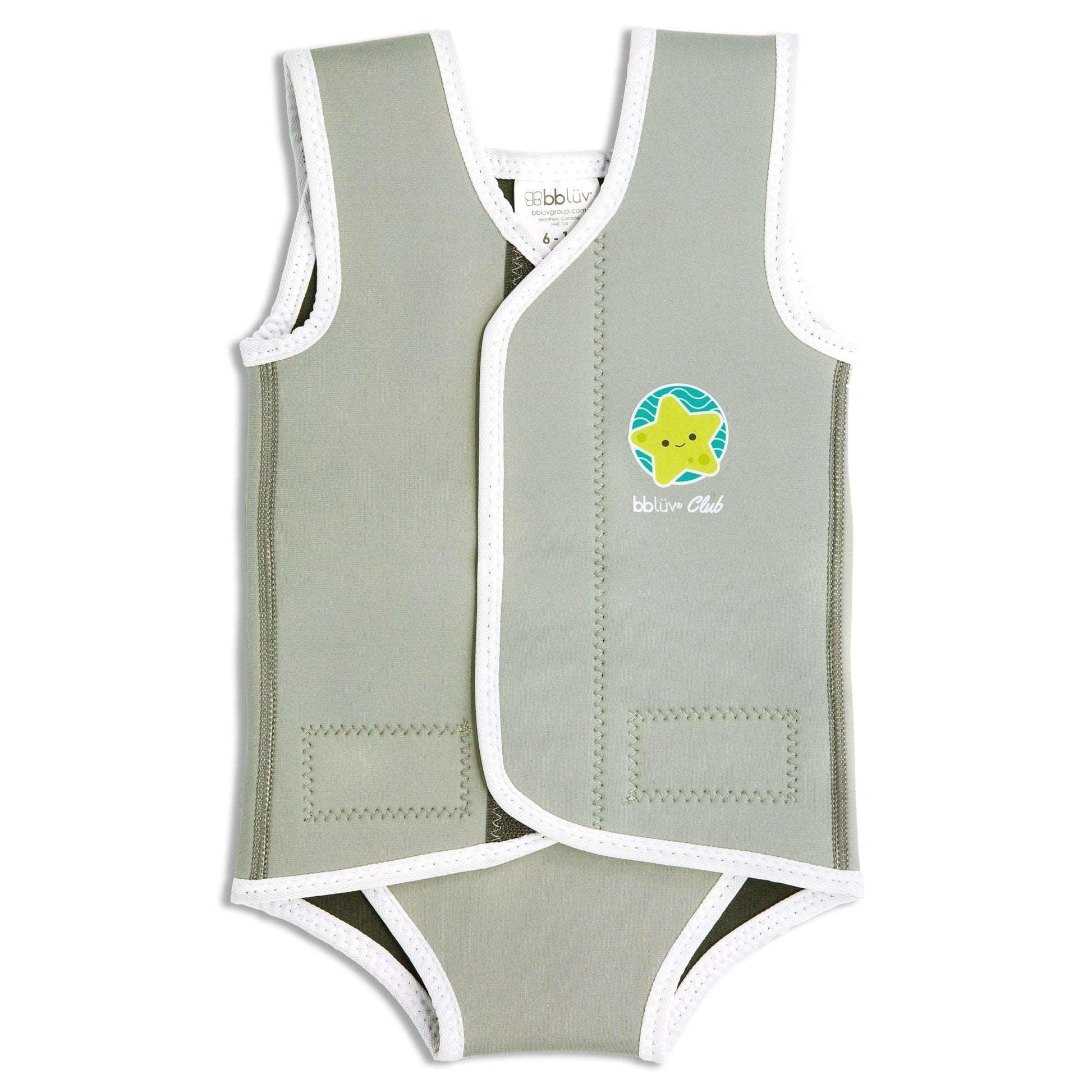 Bblüv Wrap neoprén baba úszódressz aqua / 0-6 hó,szürke / 0-6 hó,aqua / 6-18 hó,szürke / 6-18 hó
