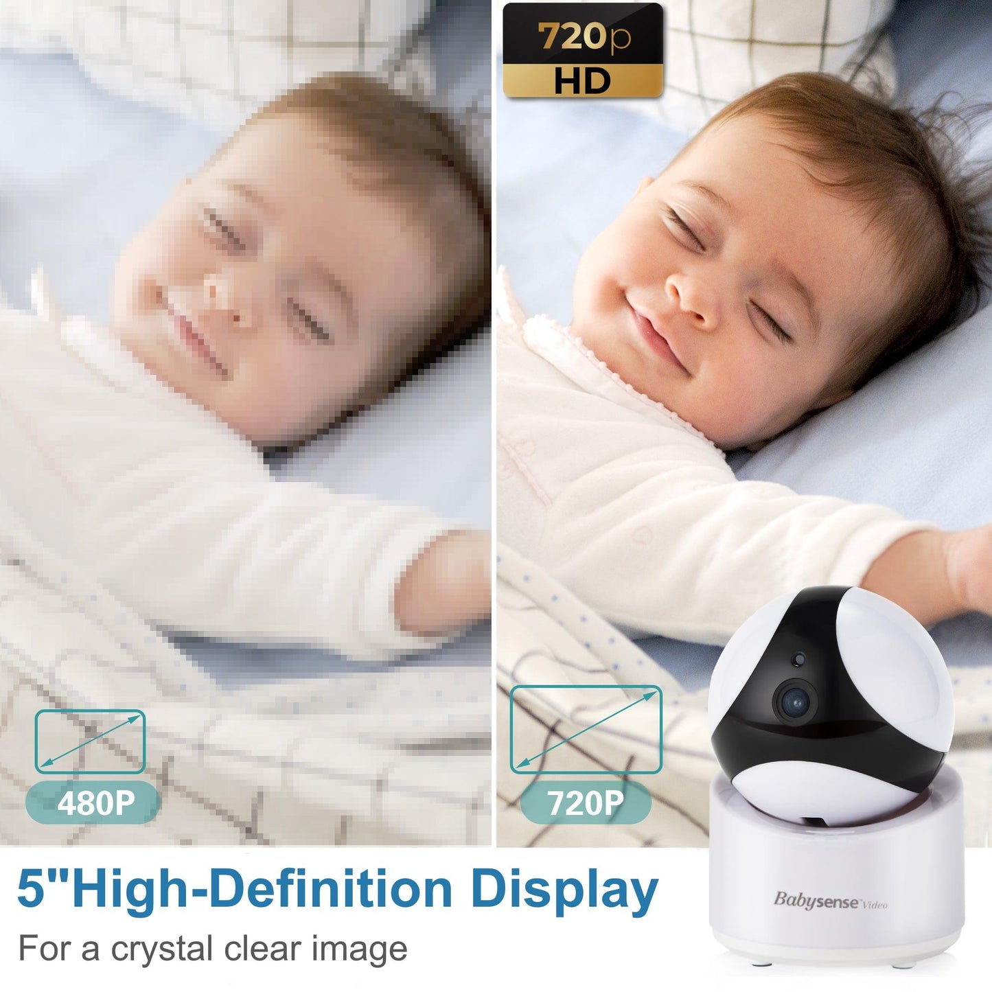 Hisense Babysense V65 kamerás babaőrző