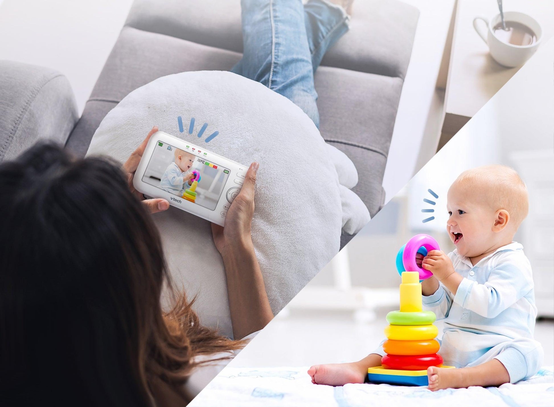 Vtech VM5255 kamerás babaőrző - BBLOVE | Bababolt és webshop