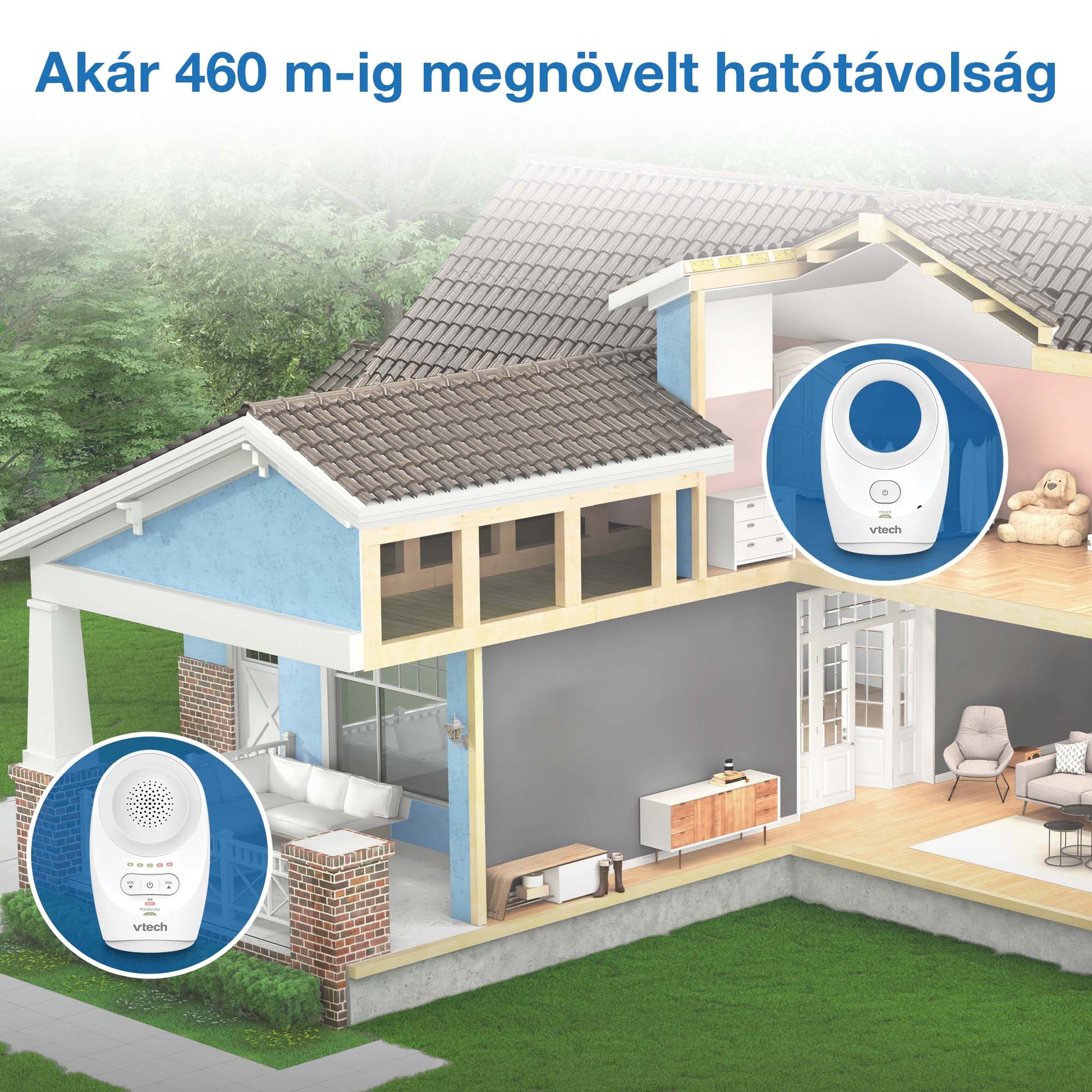 Vtech DM1111 audió babaőrző