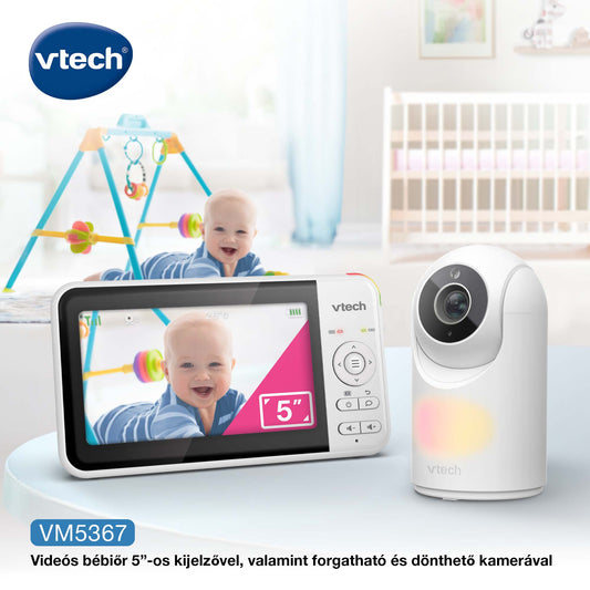 Vtech VM5367 forgatható és dönthető kamerás babaőrző