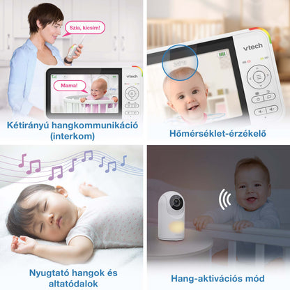 Vtech VM5367 forgatható és dönthető kamerás babaőrző
