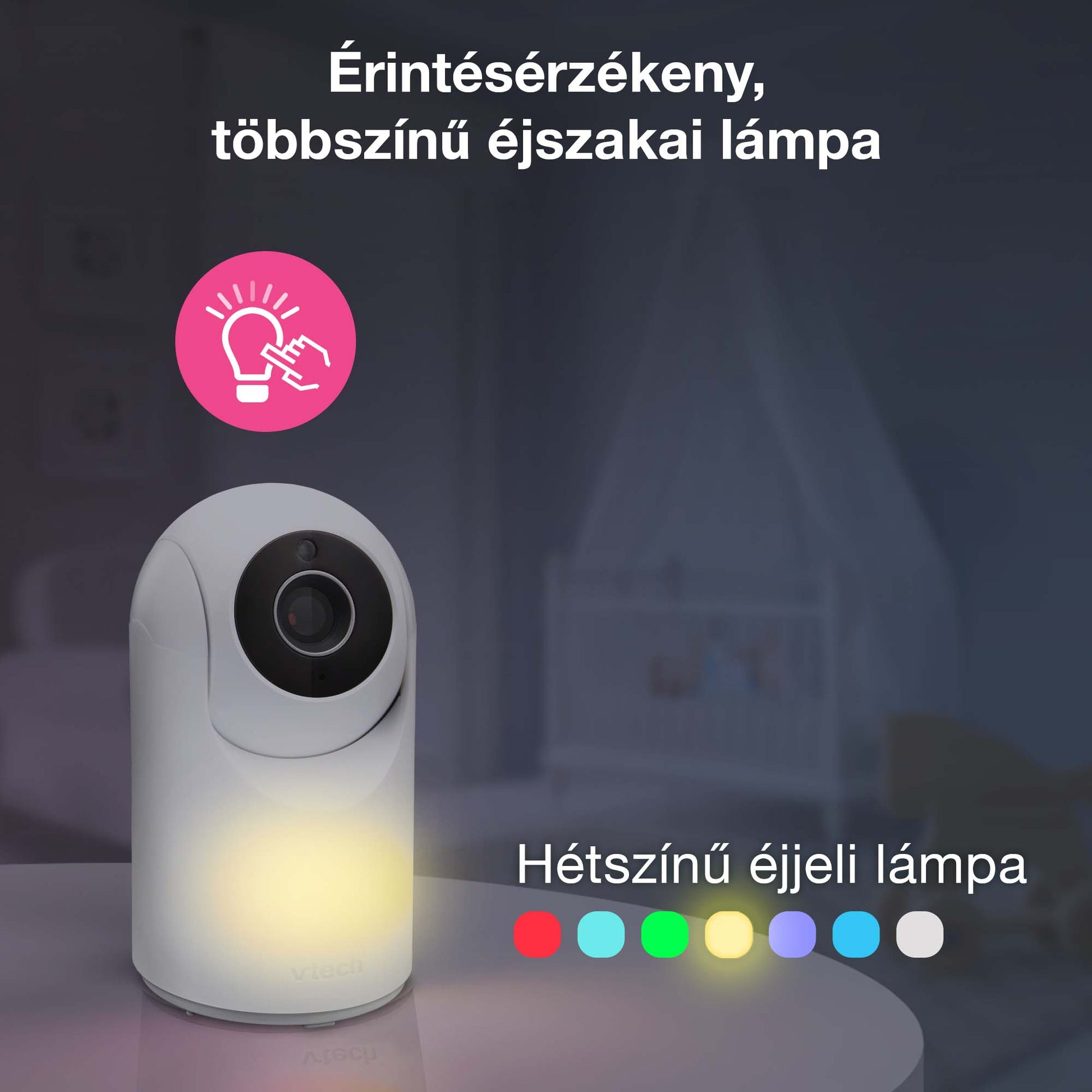 Vtech VM5367 forgatható és dönthető kamerás babaőrző