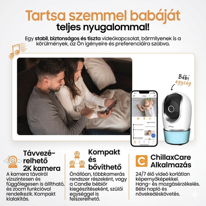 Chillax DM568 Smart Candle 5" babaőrző