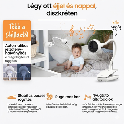 Chillax DM610 Giraffe 360° forgatható wifis kameás bébiőr