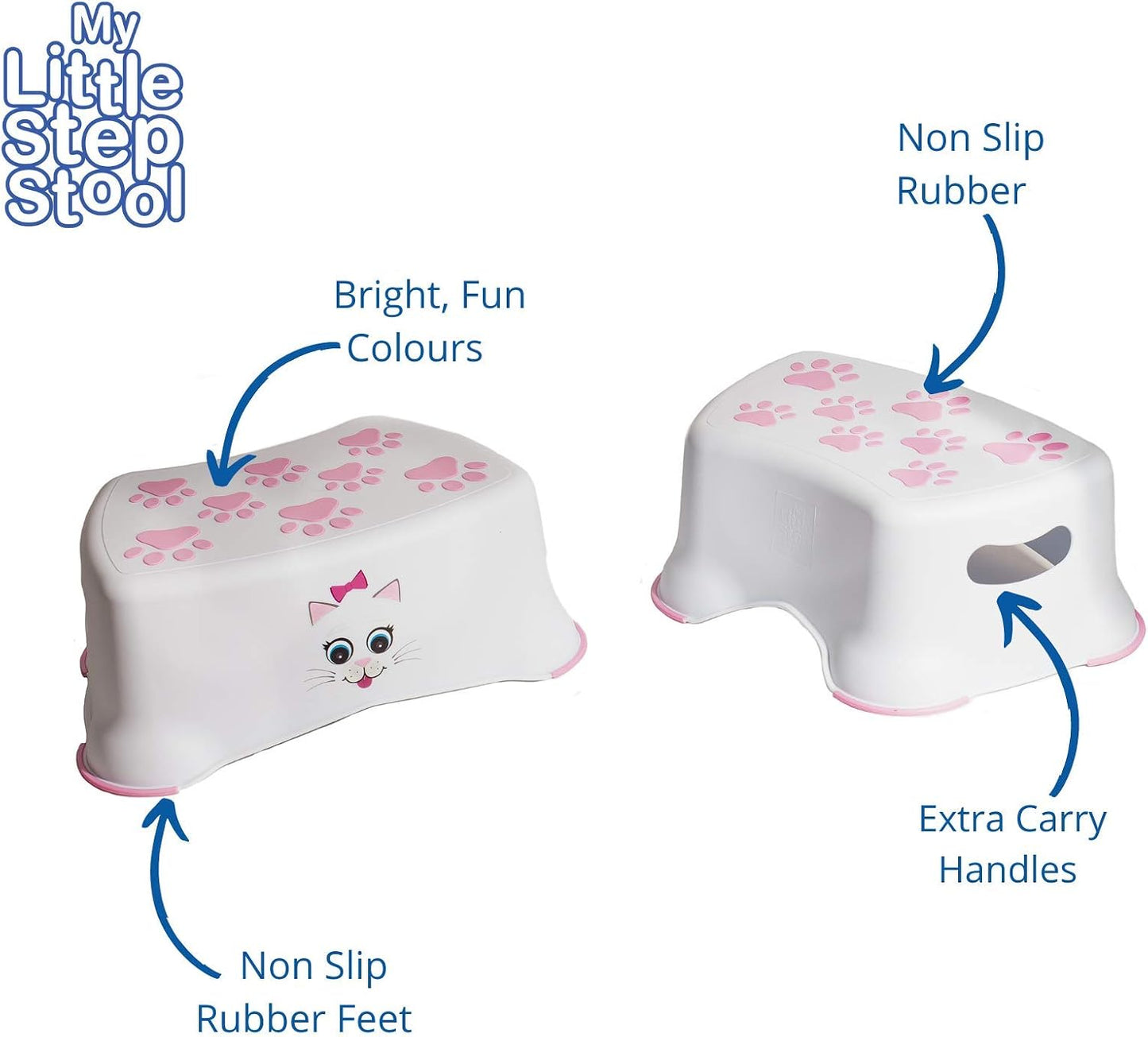 My Carry Potty  Step Stool kisgyerek fellépő cica,dino,katica,méhecske