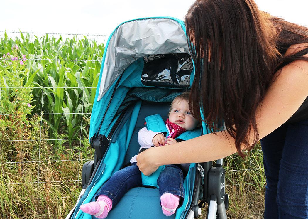 Diono Quantum Travel System babakocsi fekete,teal
