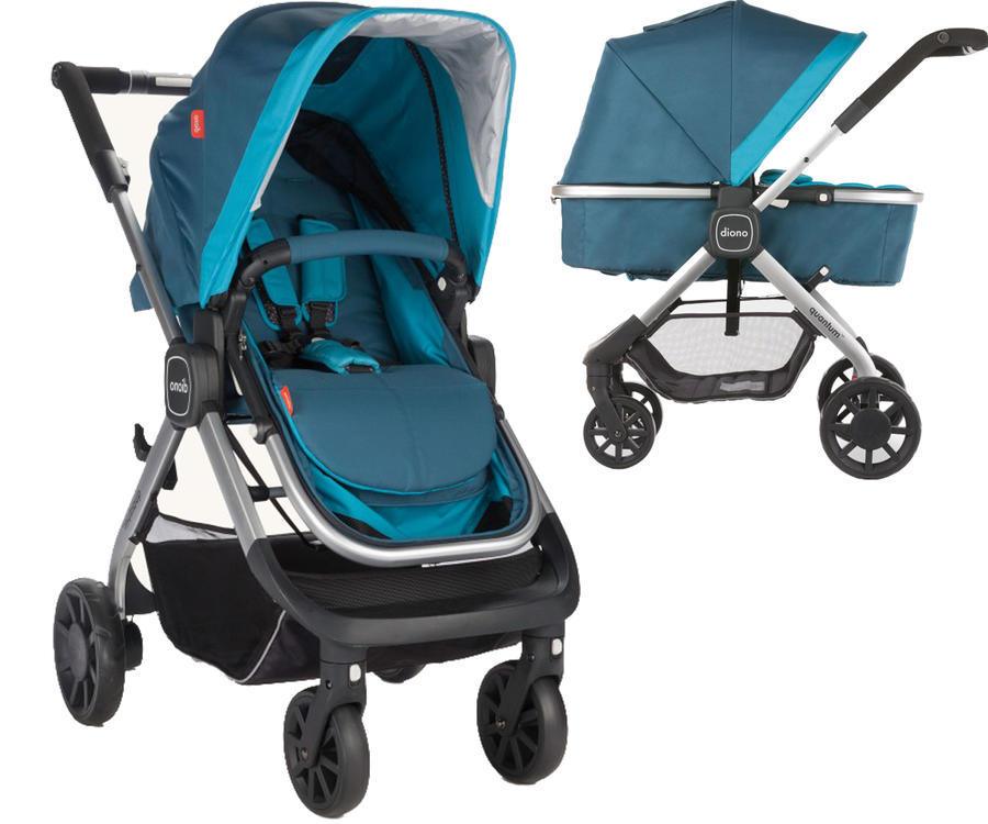 Diono Quantum Travel System babakocsi fekete,teal