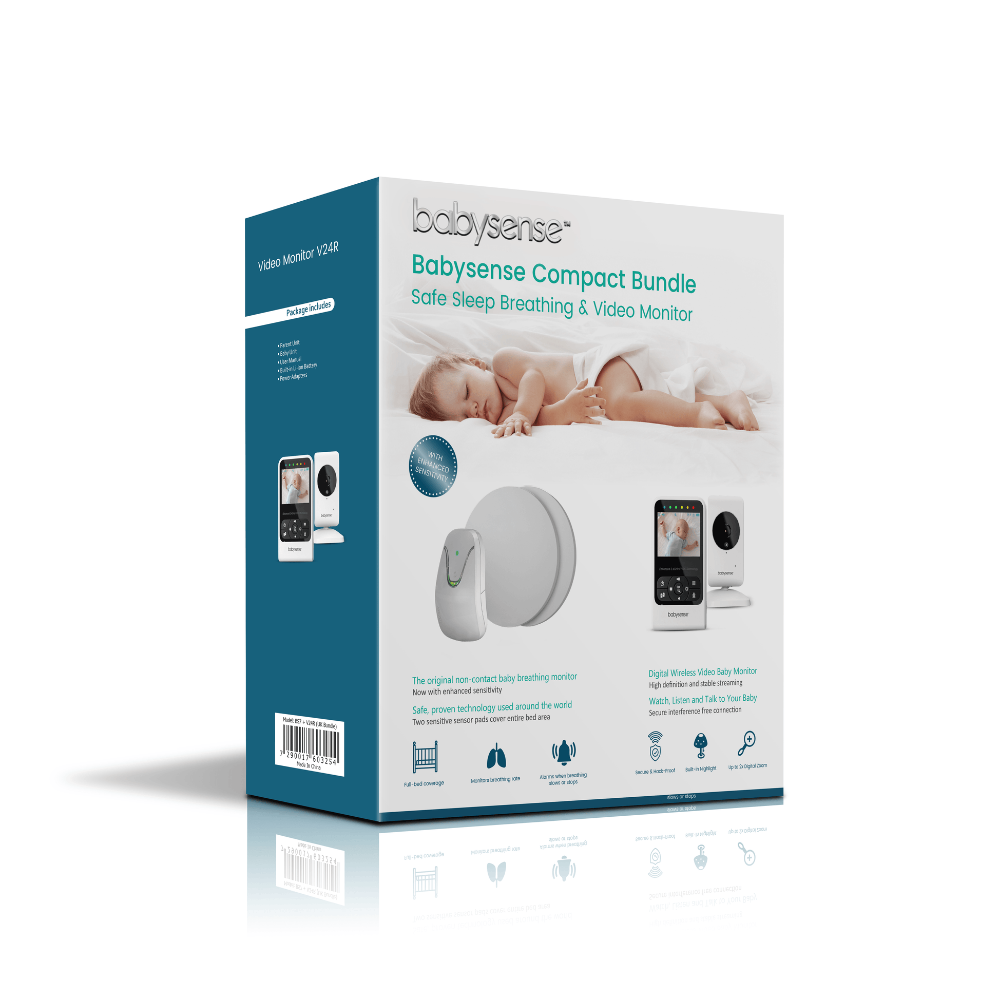 Hisense Babysense Compact bundle- légzésfigyelő szett