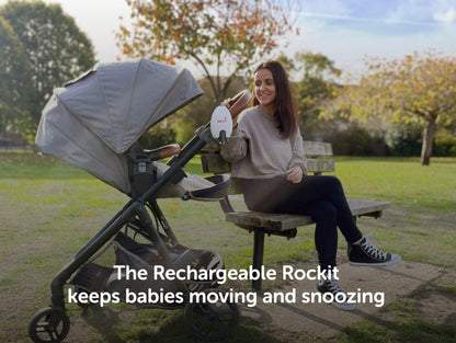 Rockit MK2 Tölthető akkumulátoros babakocsi ringató