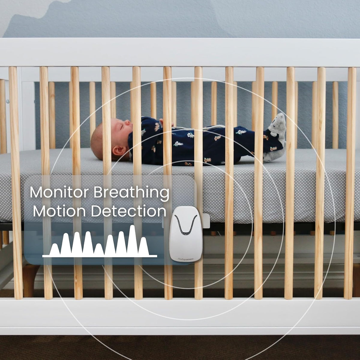 Hisense Babysense 7 légzésfigyelő készülék csecsemőknek
