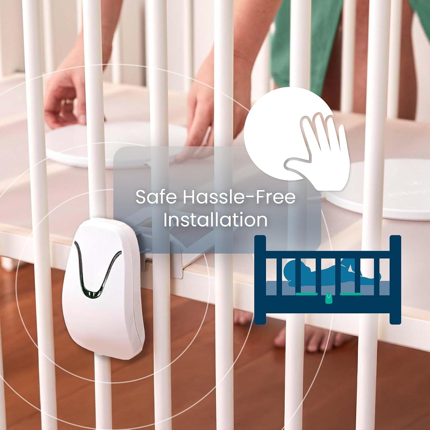 Hisense Babysense 7 légzésfigyelő készülék csecsemőknek