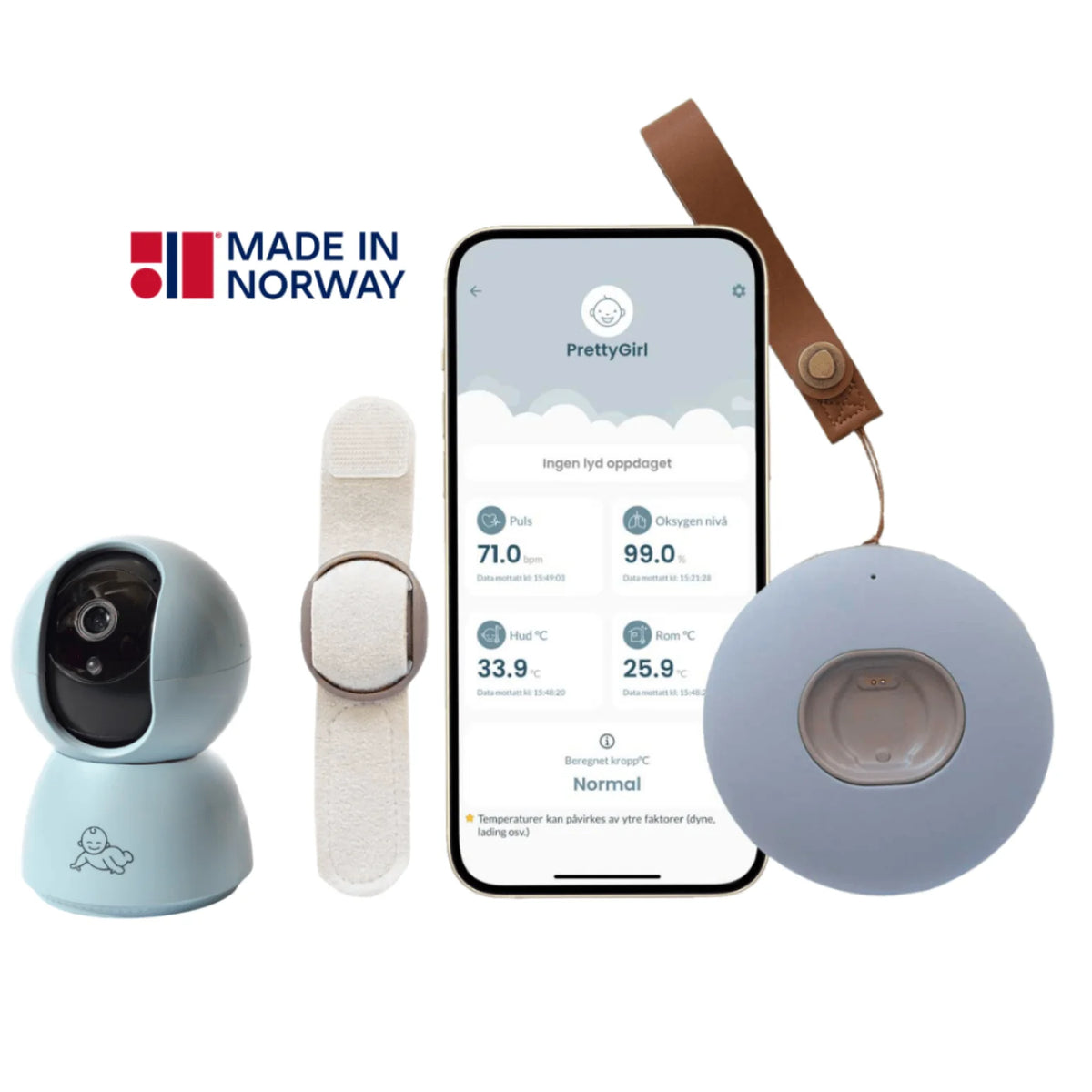 BabySensor Relax – modern babafigyelés bárhol Babysensor Relax +Kamera BS-bundle