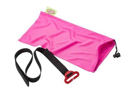 Bubblebum felfújható autós ülésmagastíó fekete,rózsaszín