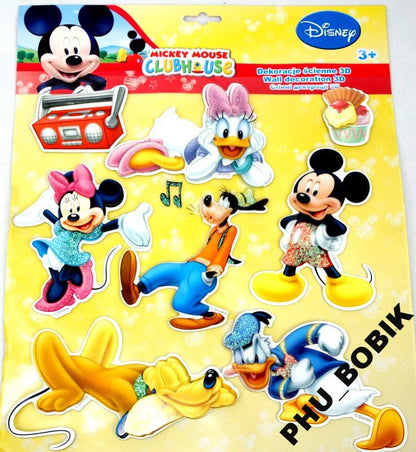 Disney 3D falidekor Minnie & Mickey