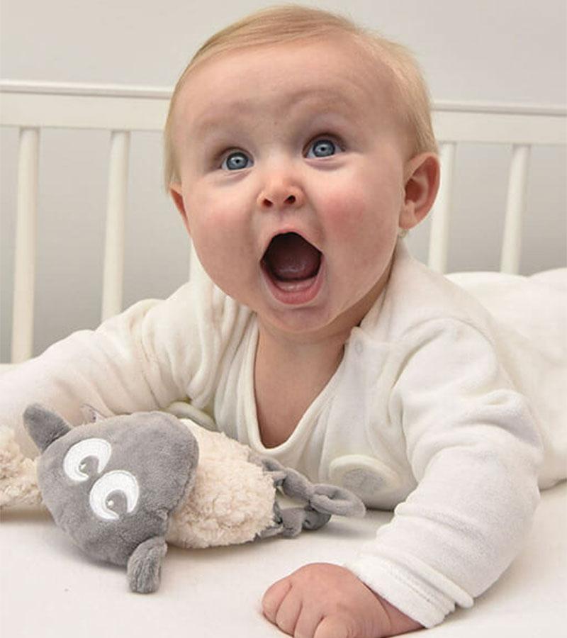 Sweet Dreamers Ewan baa baa szundikendő lila,szürke