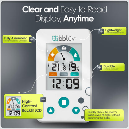Bblüv Igrö szobahőmérő és páratartalom mérő