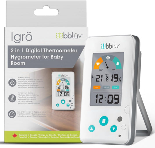 Bblüv Igrö szobahőmérő és páratartalom mérő