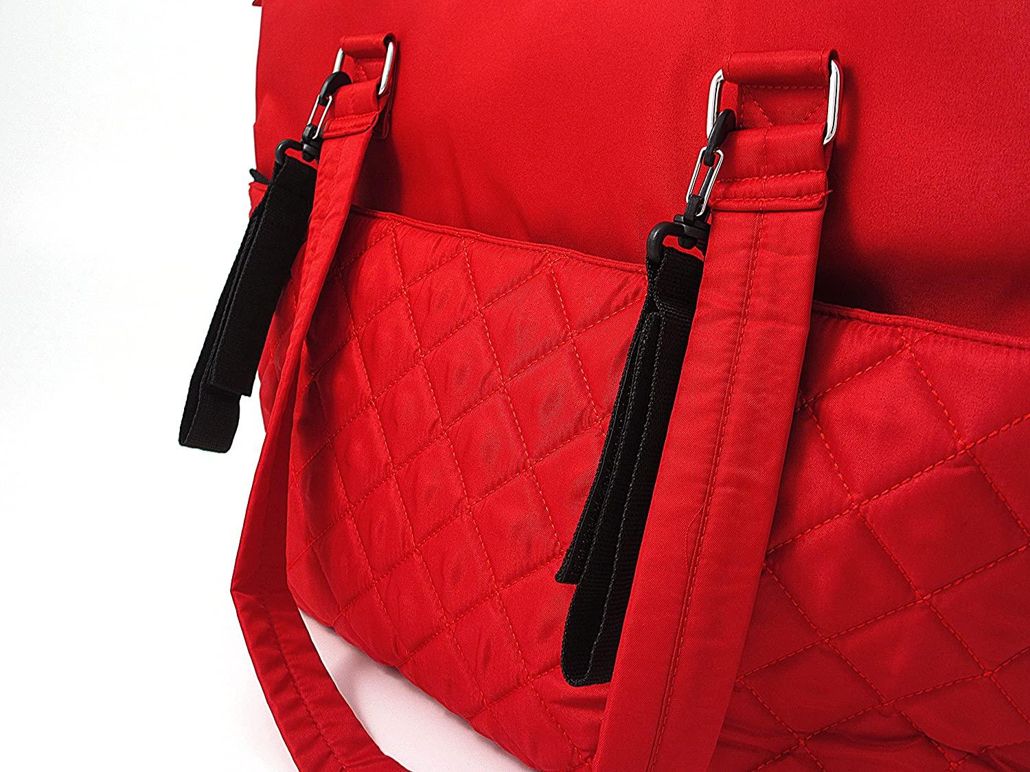 Summer Infant Quilted Tote pelenkázó táska kék,piros