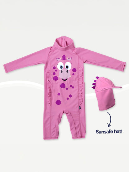 My Carry Potty My Little Swimwear fürdőruha pink dragon 18-24 hó MLSWPIDR,pink dragon 2-3 év MLSWPIDR