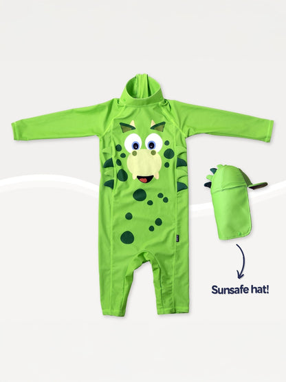 My Carry Potty My Little Swimwear fürdőruha dino 2-3 év   MLSWDI