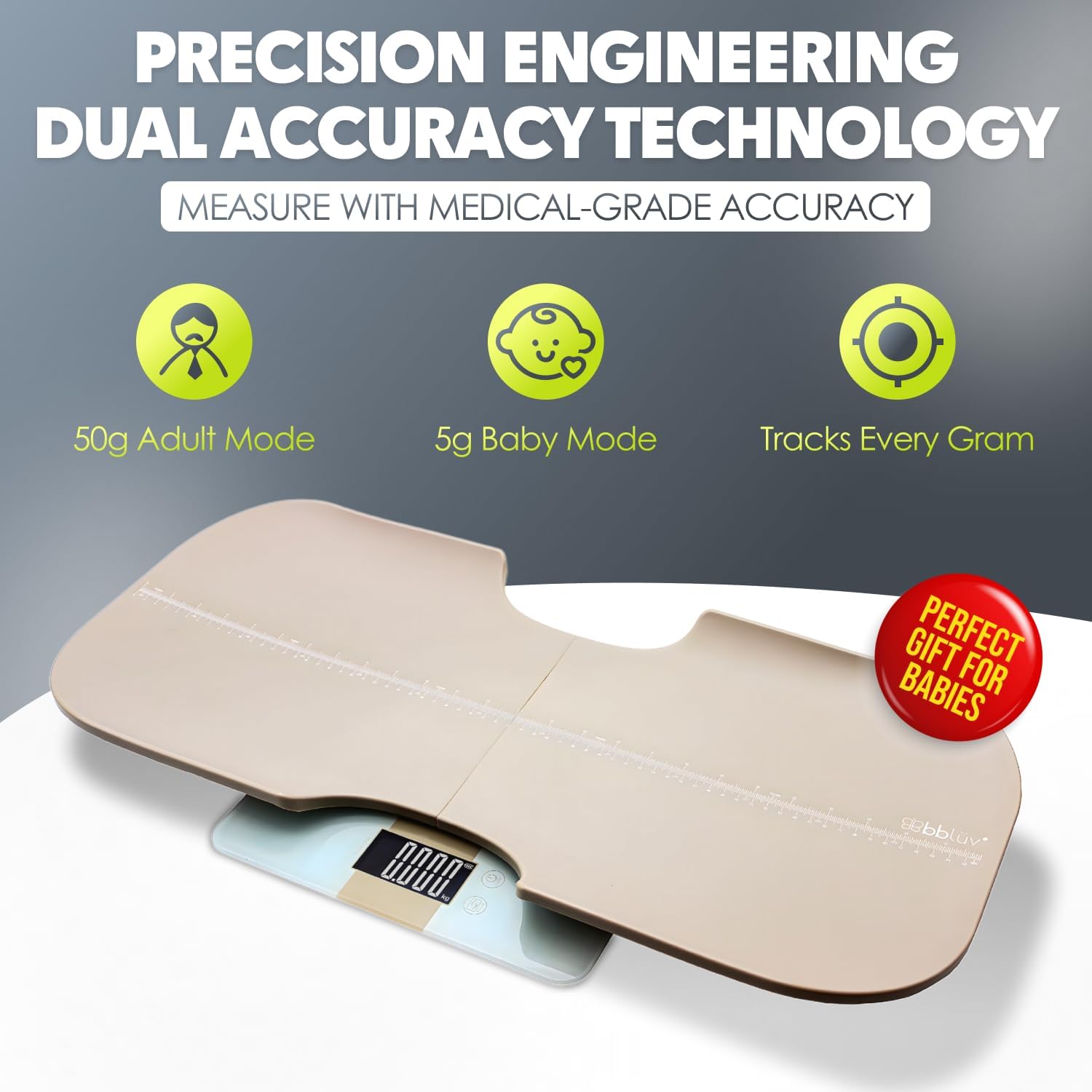 BBlüv Kilö Pro csecsemő és felnött mérleg