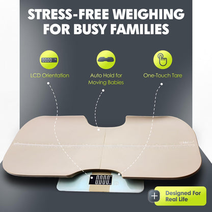BBlüv Kilö Pro csecsemő és felnött mérleg