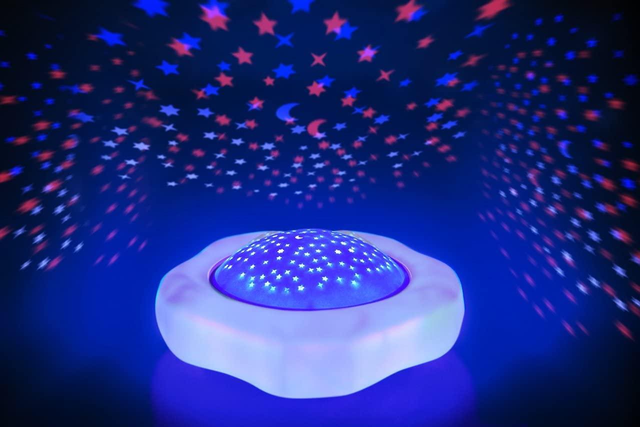 Venture Magical altatódal lejátszó és éjszakai fény kék,szürke