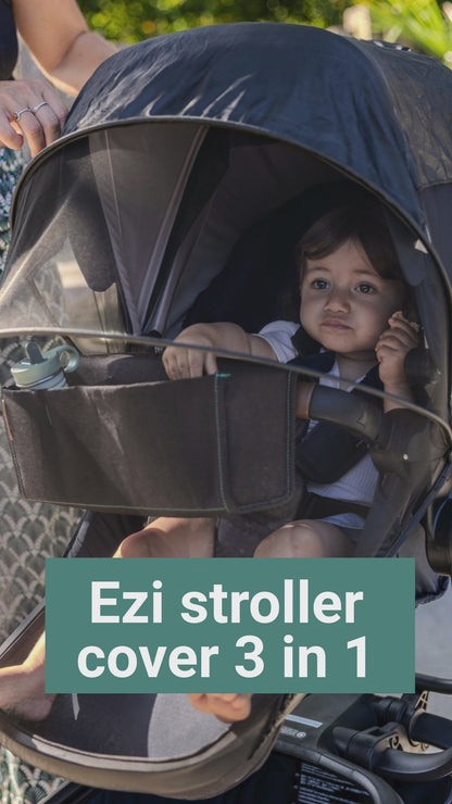 Ezimoov babakocsi védő 3 az 1-ben