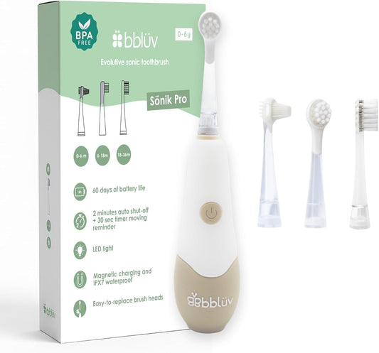 Bblüv Sönik Pro tölthető akkumulátoros kisgyerek fogkefe - BBLOVE | Bababolt és webshop
