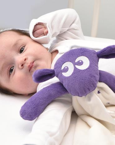 Sweet Dreamers Ewan baa baa szundikendő lila,szürke