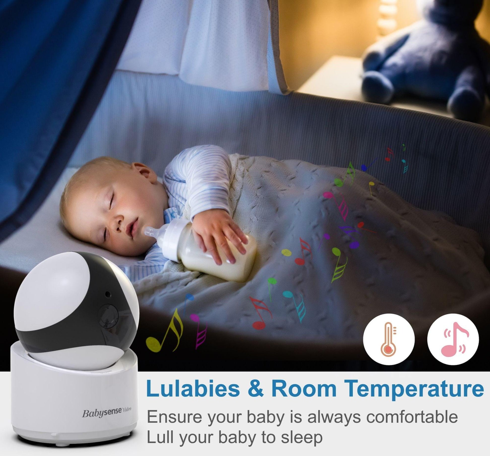 Hisense Babysense V65 kamerás babaőrző