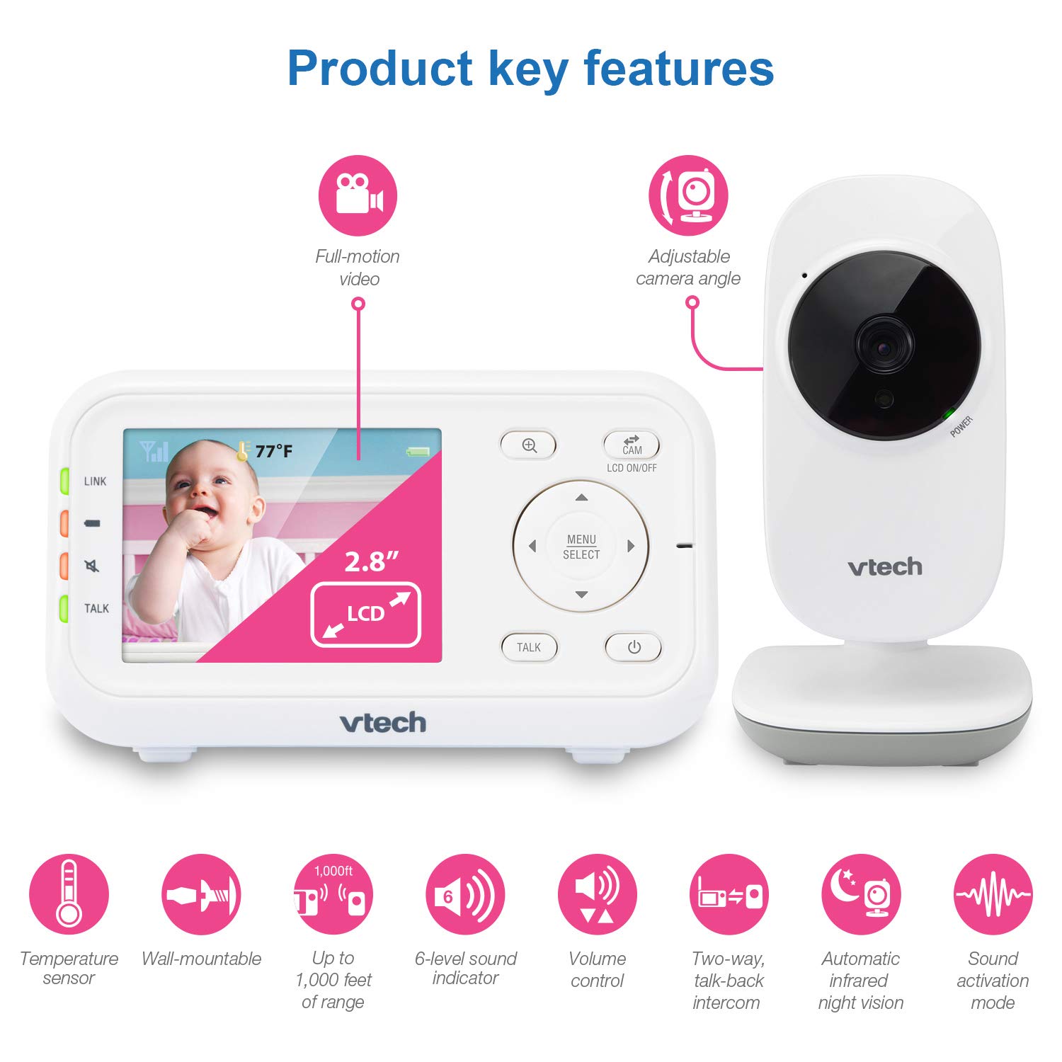 Vtech BM 2251 kamerás babaőrző