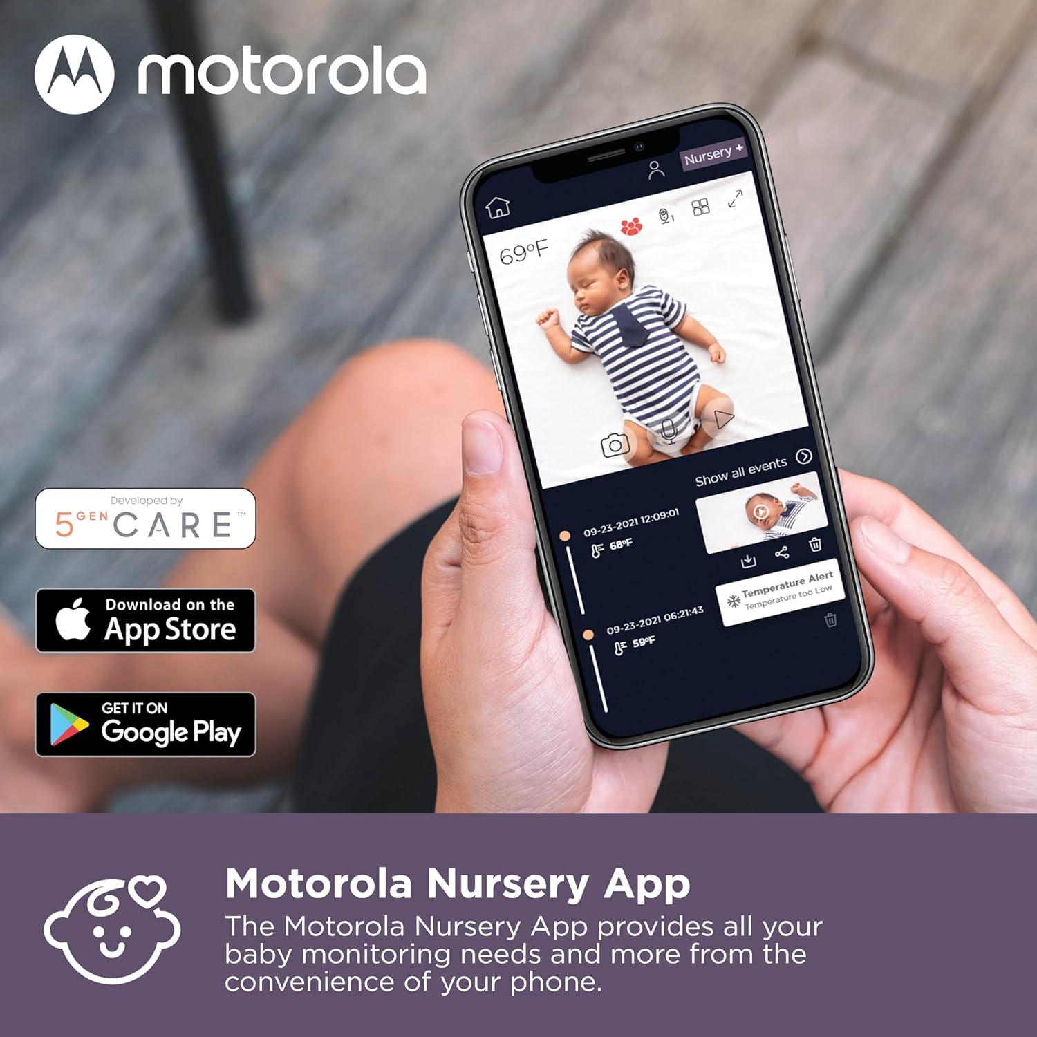 Motorola VM44 kamerás és wifi-s babaőrző