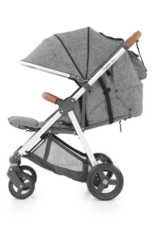 Babystyle Oyster Zero babakocsi szett wolf grey színben